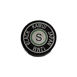 Leder Kamui Black 12mm Soft